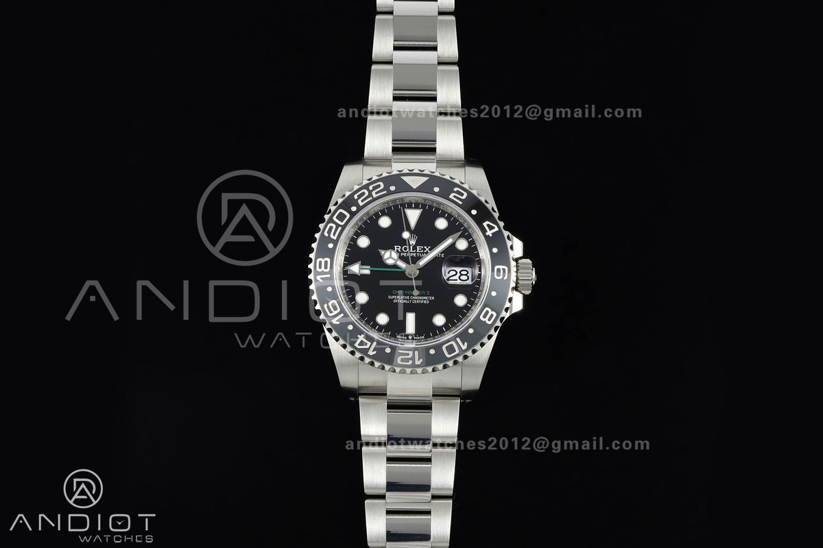 GMT-Master II 126710 GRNR 904L Steel RICH Bruce Wayne 1:1 Best Edition on Oyster Bracelet JH3285 V2